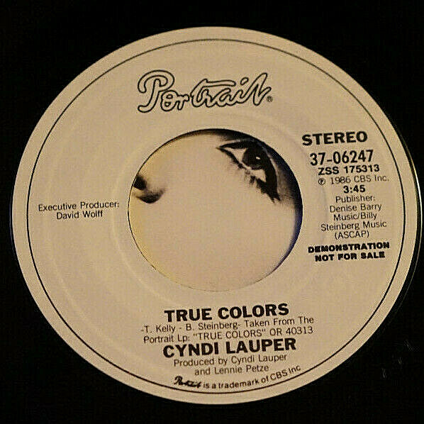 Cyndi Lauper – True Colors Promotional 7