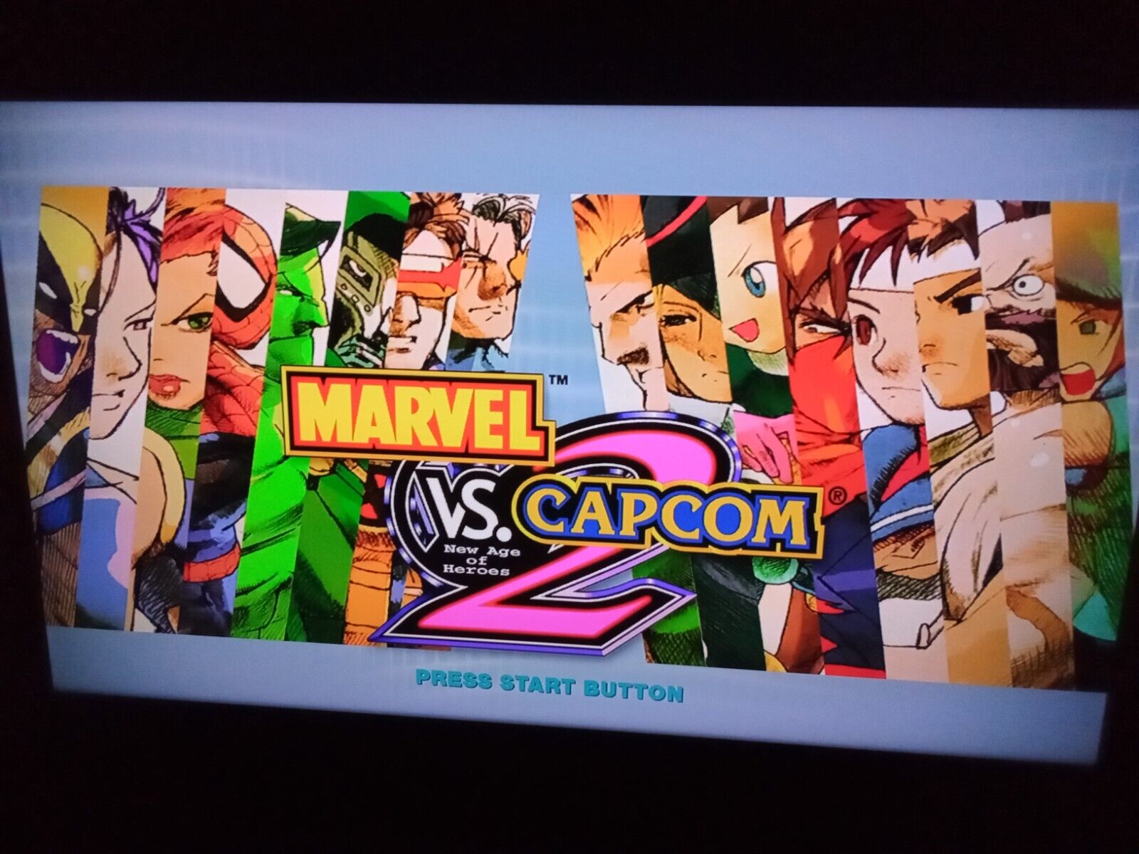 Jogo Patch De Luta Marvel Vs Capcom 2 Play2 Playstation 2