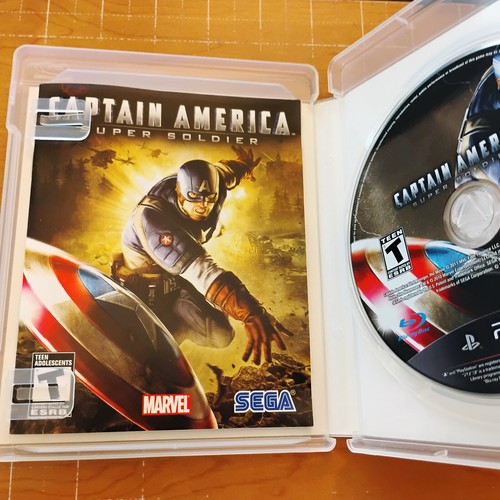 Captain America: Super Soldier Playstation 3 Sony PS3 Tested Complete CIB Manual - Picture 3 of 4