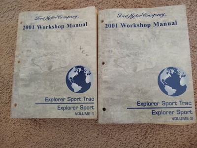 2001 Ford Explorer Sport, Sport Trac Shop Service Repair Manual | eBay