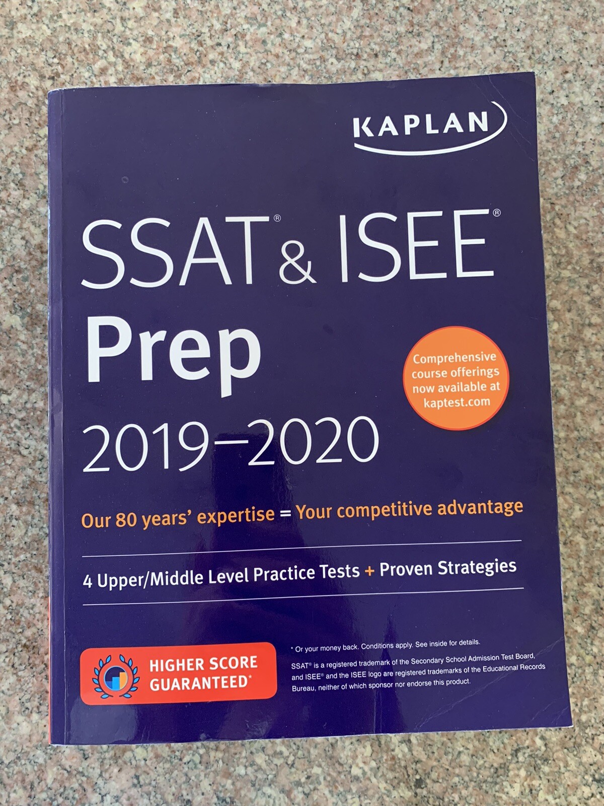 Kaplan Test Prep Ser.: SSAT and ISEE Prep 2019-2020 : 4 Upper/Middle ...