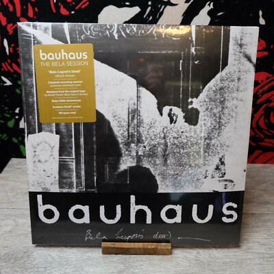 Bauhaus    Bela Lugosi's Dead Record Vinyl LP   w/ Poster   NEW & SEALED