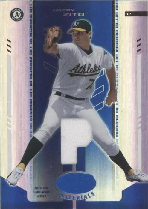 Blue Mirror Position Fabric