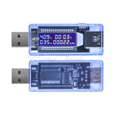 USB Charger Doctor Capacity TIME Current Voltage Detector Battery Tester Meter