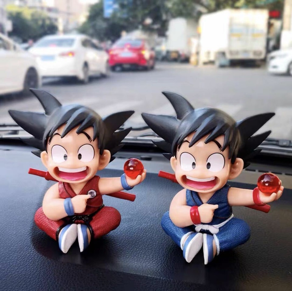 Dragon Ball Z El joven hijo Goku figura de PVC tablero de coche decoración regalo vendedor de EE. UU.