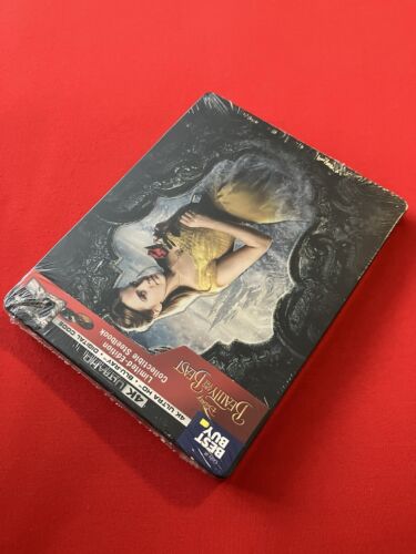 BeauTy And The BeasT (2017 film): 4K+blu-ray+d/c sTeeLBooK "MiNT" 🌹BRaND NeW🌹 - Picture 4 of 20