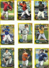 2016 Bowman Prospects Yellow Brady Lail card # BP24 New York Yankees