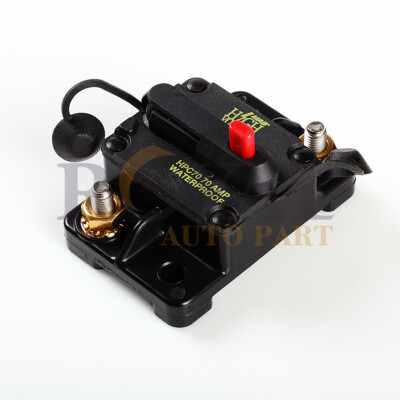 70 AMP Manual Reset Circuit Breaker 12v Car Boat Power Safety Protection 70A
