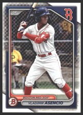 Vladimir Asencio #BD-149 2024 Bowman Draft Boston Red Sox