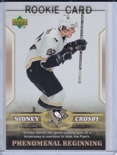 SIDNEY CROSBY ROOKIE CARD 2005 Upper Deck GOLD VERSION $$ RC Pittsburgh Penguins