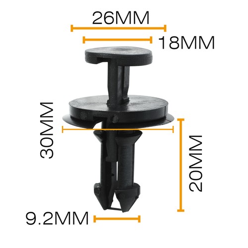 30x Door Panel Retainer Clips 3B0-868-243 for 98-on VW Golf Passat