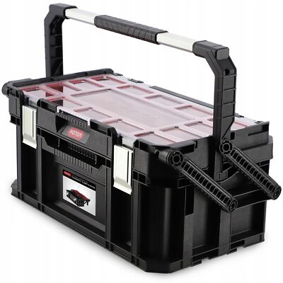 Keter Connect Cantilever Werkzeugkasten, schwarz