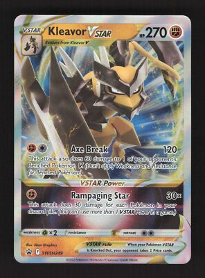 black vstar pokemon card price Pokemon Lucario VSTAR Black Star Promo SWSH291 Crown Zenith ETB PSA 9