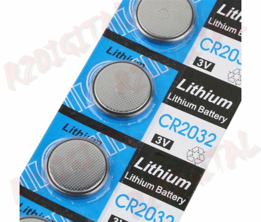 20 Batterie CR2032 Al Litio 3V Con Mini Cacciavite 3 In 1, Per Orologi E Telecomandi, Durata 5 Anni