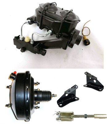 1964 - 1972 GM A-Body 9'' Power Brake Booster Conversion Kit & Valve Disc Drum