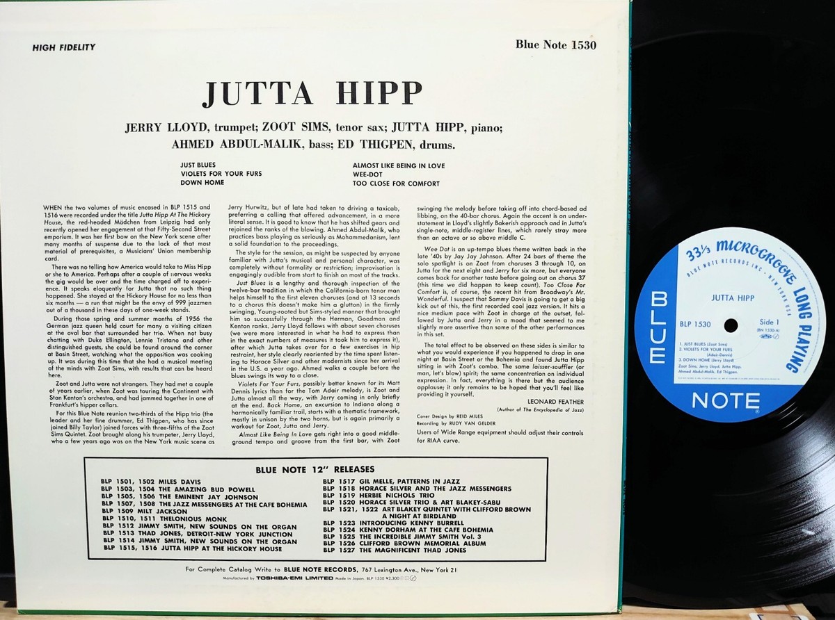 洋楽 Jutta Hipp / Zoot Sims - Blue Note 1530 $_57.JPG?set_id=8800005007