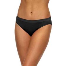 Black Bow, 5 Pk Ladies' Seamless NPL Bikini Choose Size Color