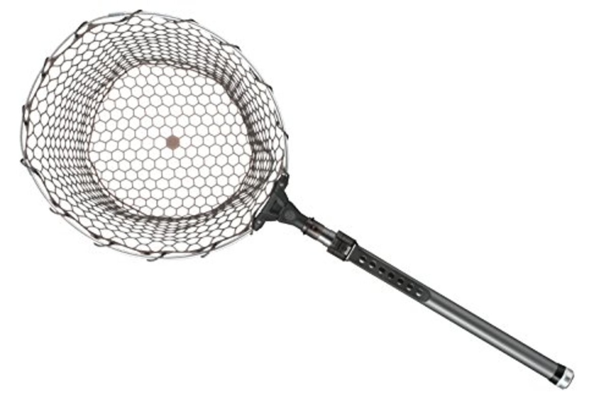 Amazon Large Rubber Landing Net Fish Nets For Fishing ZOINLIY Long - Main Image