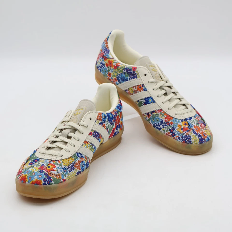 JP5309 Liberty London adidas Originals Gazelle Indoor Floral Embroide - Image 3 of 4