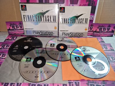  FINAL FANTASY VII PAL ENG UK   SONY PS1 PSX KOMPLETT TOP SCES-00867