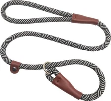 3FT Slip Lead Dog Leash, 1/2 Inch Rope Dog Walking and Training Lead, No Pull St