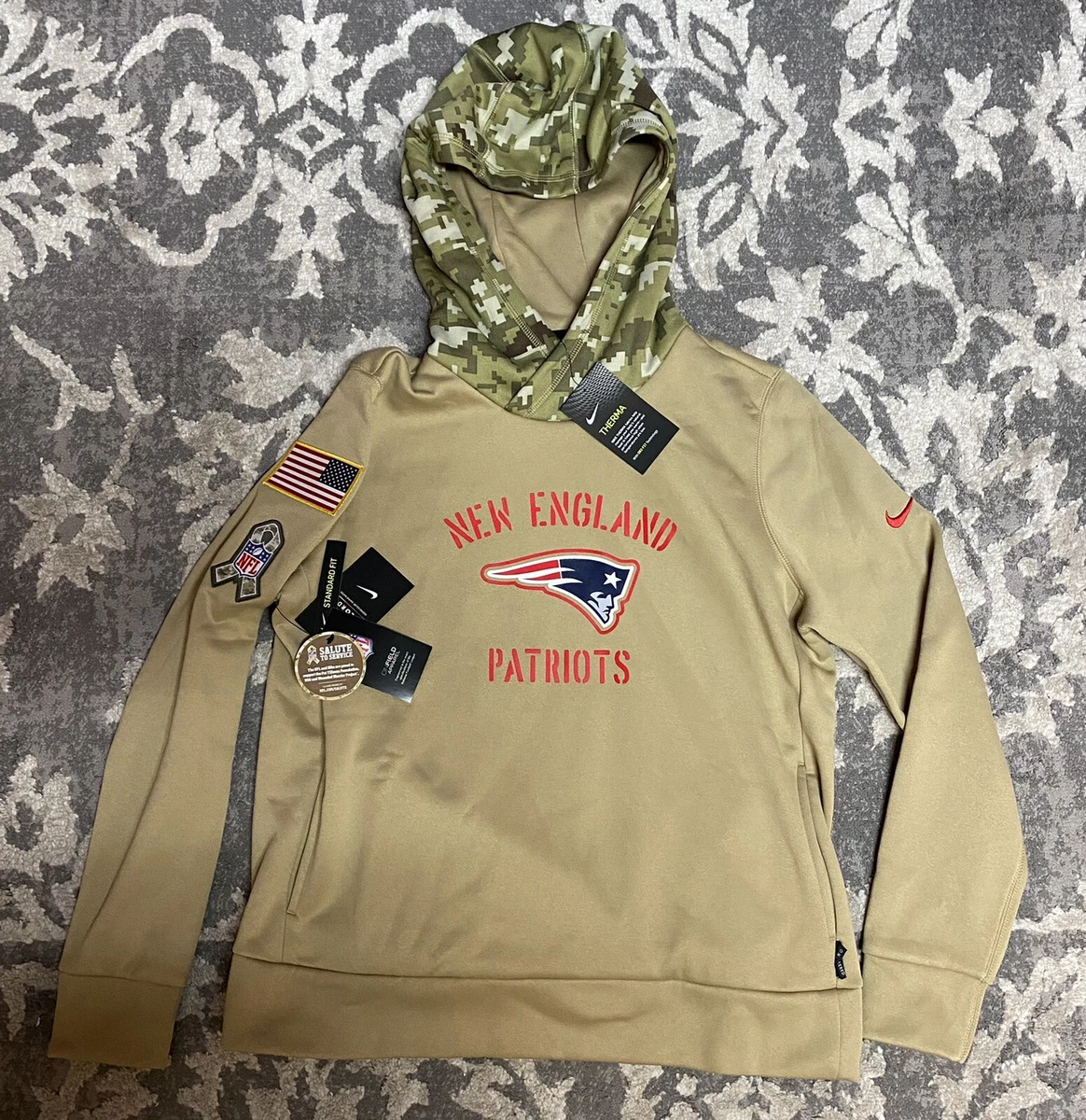 Patriots hoodie salute to hotsell service