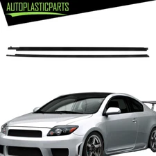75711-21030 Rubber LH+RH Door Glass Window Weatherstrip Seals For 05-10 Scion TC