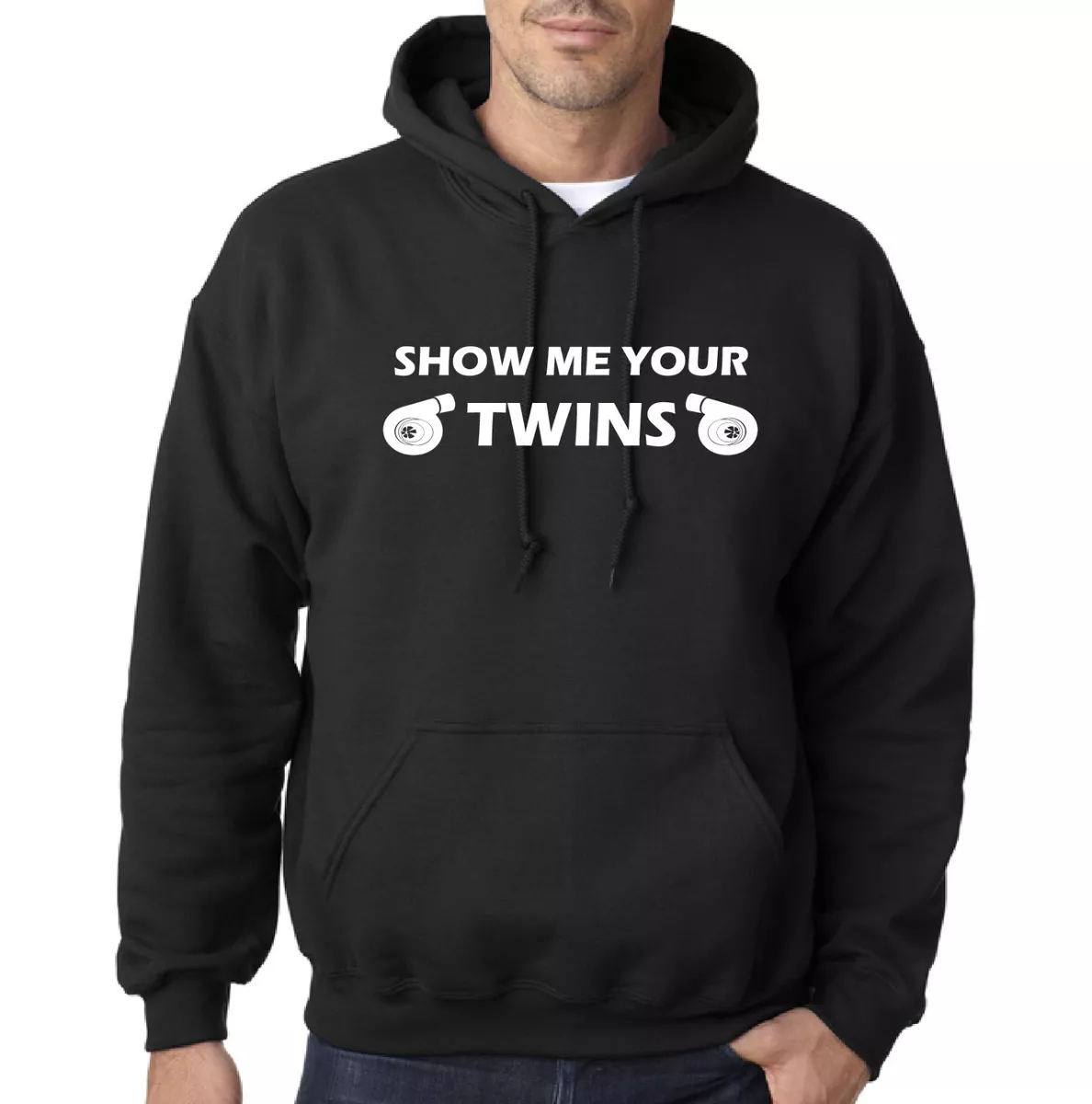 Show Me Your Twins Hoodie Sweatshirt turbo racing Precision Turbo Mechanic  Gear