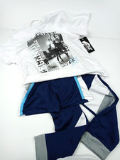 Boys 3-PC 247/360 T-shirt, shorts Jogger Pants Set, Size 4, Basketball NWT
