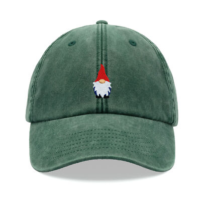 Rot Blau Gonk Baseball Cap Vintage Washed Unisex Papa Mütze Wichtel Weihnachten Mama