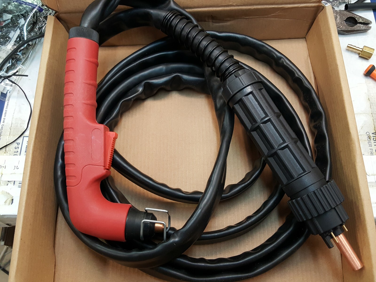 Plasmaschneider Düse Elektrode Keramikkappe Abstandshalter Verschleißteile Se... 759263066482
