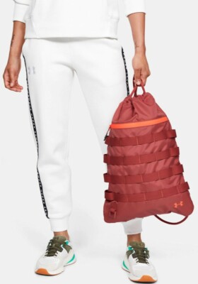 Under Armour Unisex Sport UA Union Lifestyle Sackpack Fractal Pink