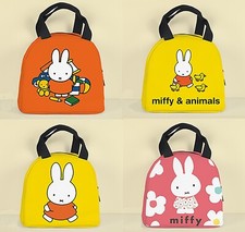 Rabbit Miffy Insulated Cooler Lunch Bag With Pocket Several Designs Gift