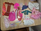 Vintage Barbie Doll Clothes Lot Mattel, 1968 World Of Barbie Doll Case, Cassette
