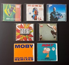 MOBY Lot (7) CDs: Play, 18, Rare Collected B-Sides, Early Underground, 2 Singles