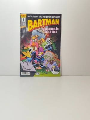Simpsons Comics Bartman Trilogie Nr 3 rare Ausgabe Z2