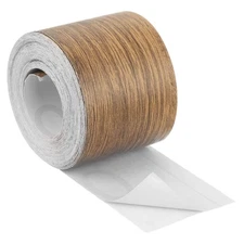 1 Roll Wood Grain Tape, 2.36"x49 Ft Realistic Textured Repair Tape(Coffee Color）