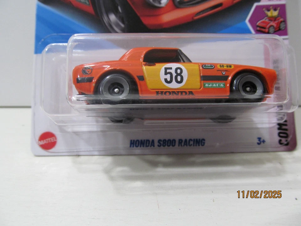 Honda S800 Racing 2025 Hot Wheels - Treasure Hunt - Compact Kings 9/10 Foto 3 de 4