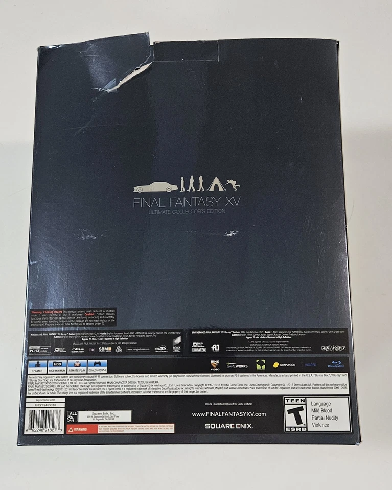 Final Fantasy XV 15 Ultimate Collector's Edition NO GAME - Image 3 of 4