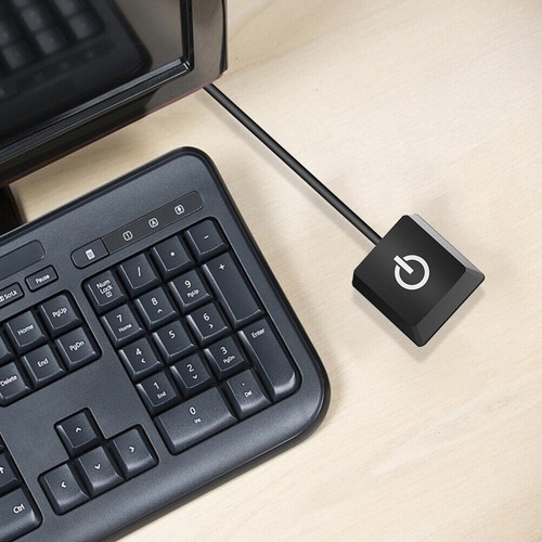 LED Light Computer Desktop Switch PC Motherboard External Start Power Button q - Photo 20/23