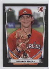 2014 Bowman Draft Asia Exclusive Black Michael Mader #DP102 4z4