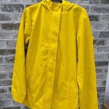 Hunter Kids Rain Jacket Size Xl 14/16 Yellow