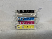 Epson 127 XL Black / Cyan / Magenta / Yellow Ink Cartridge Set New No Box