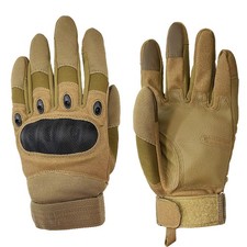 Tactical Gloves Hard Knuckle Gloves with Touchscreen Fingers Hand Gear for Hi...