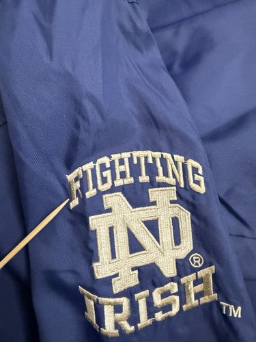 Chaqueta cortavientos vintage Notre Dame Fighting Irish Starter XL NCAA - Imagen 5 de 5