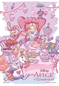 Jigsaw Puzzle Alice in Wonderland Funny Tea Party Prism Art Petit (10x 10x14.7cm