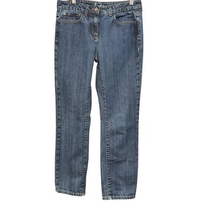 Boden Women s Blue Straight Leg Jeans 28x26 No Size Tag See Measurements