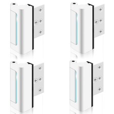 Door Reinforcement Lock with Screws, Add Extra Home Security Door Latch Safet...