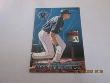 ALEX RODRIGUEZ MARINERS 2000 PACIFIC VANGUARD HIGH VOLTAGE CARD #34
