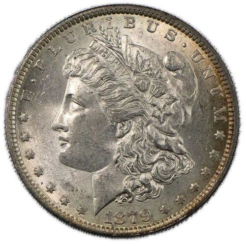 1879-P BU Morgan Silver Dollar $1 Brilliant Uncirculated Philadelphia